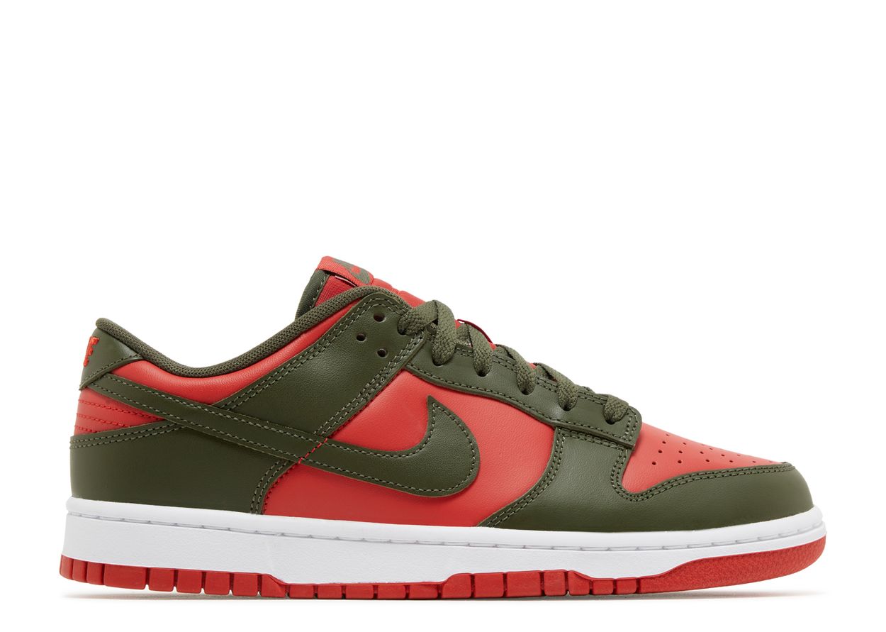 Dunk Low Mystic Red Cargo Khaki