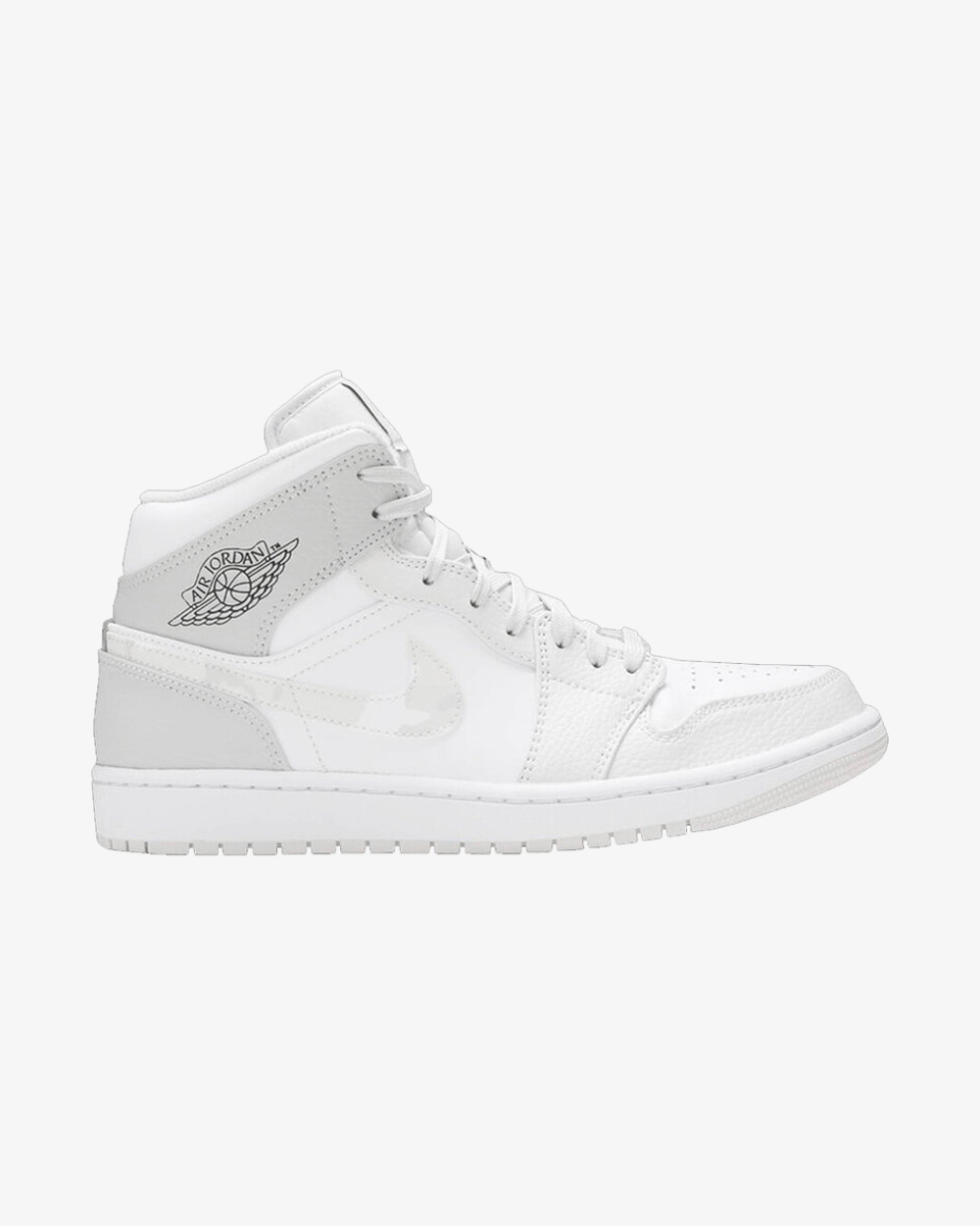 NIKE AIR JORDAN1 MID GS WHITE CAMO