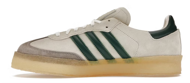 Clarks 8th Street Sambaby Ronnie Fieg Chalk White Green