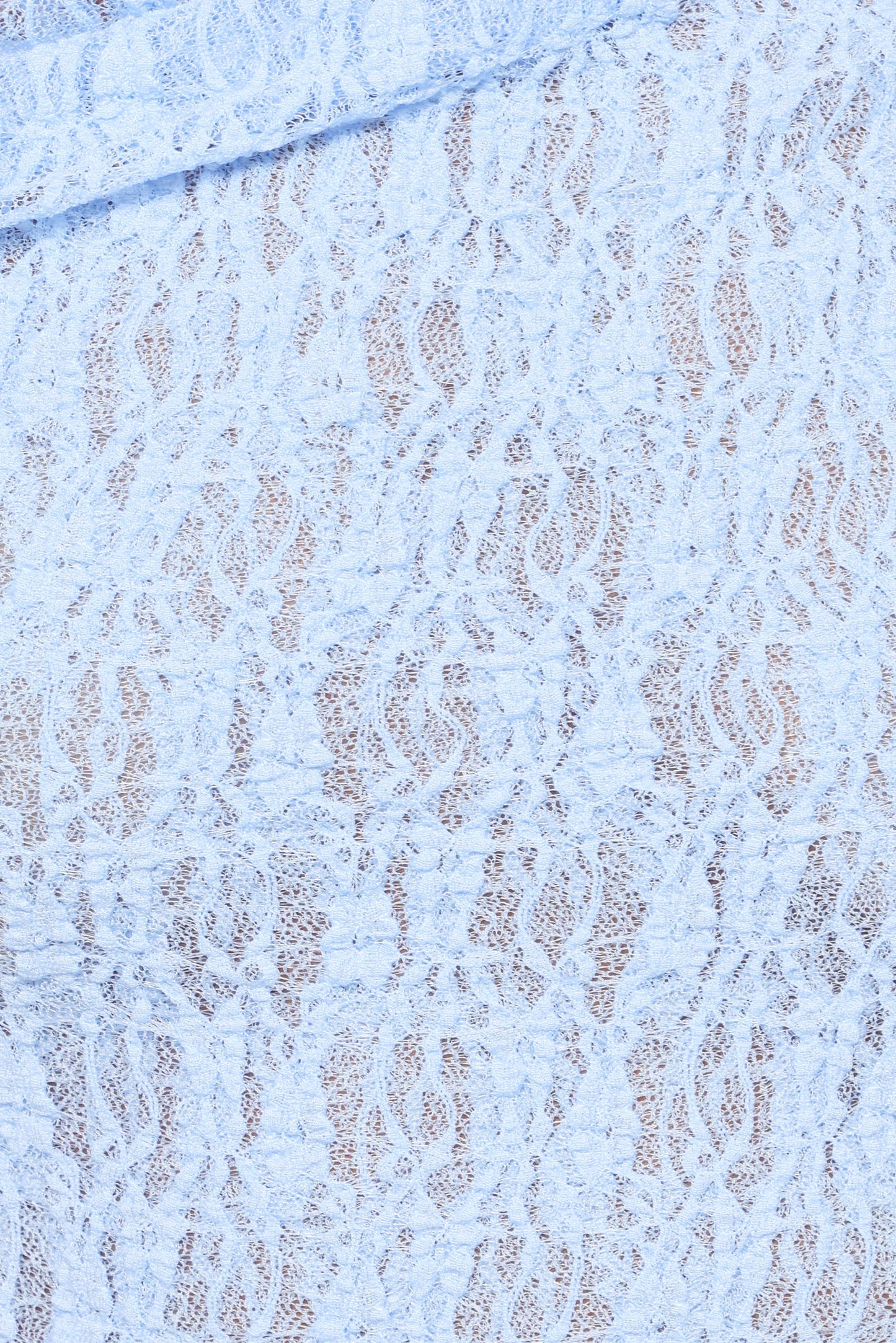 Faeriel Off Shoulder Lace Knit Top - Blue