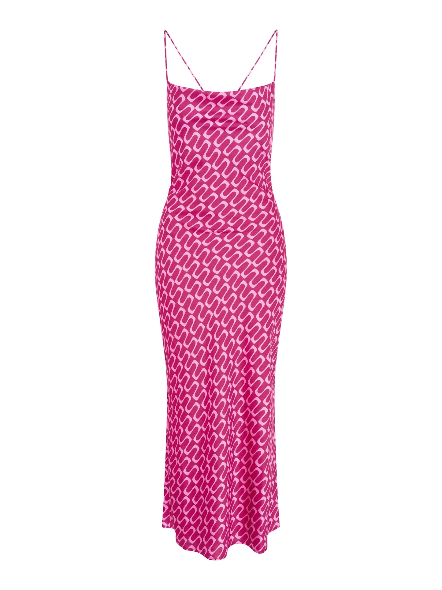 Riviera Retro Wave Dress