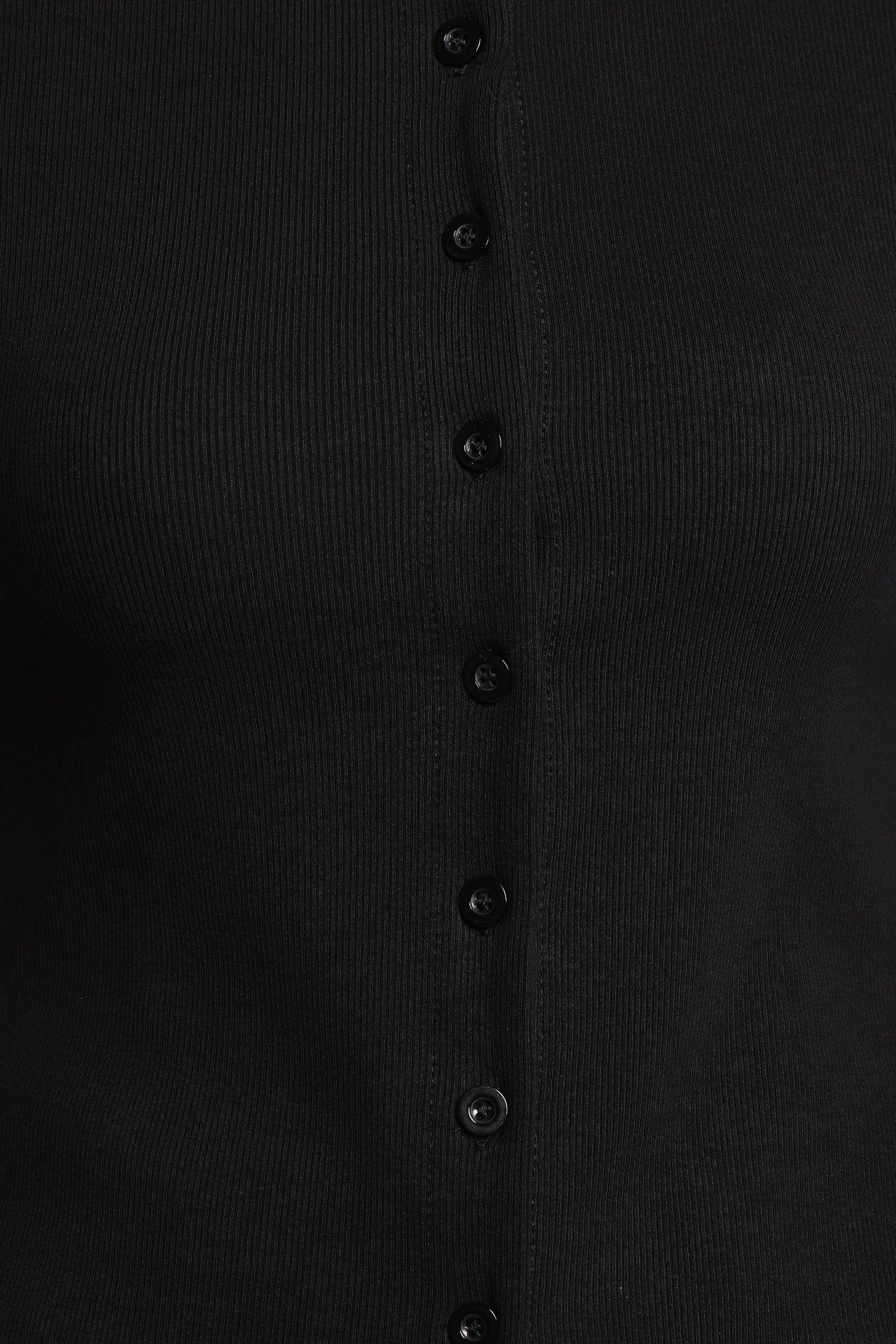 Tylarah Short Sleeve Cardigan Top - Black
