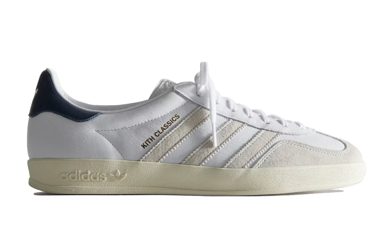 Gazelle Indoor Kith Classics White Navy
