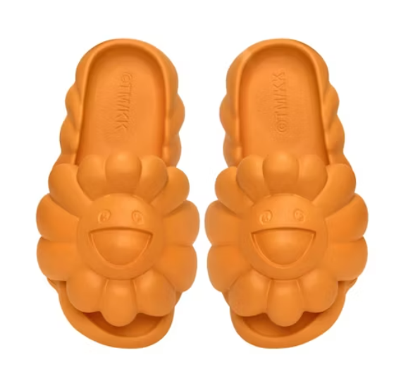 Takashi Murakami Ohana Full Bloom Slide Apricot