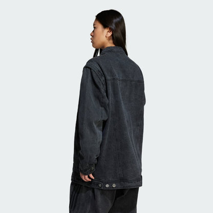 Women's adidas Adilenium Season 3 Two-In-One Denim Shirt Jacket