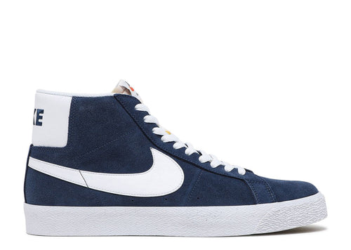 Zoom Blazer Mid Navy White (WORN)