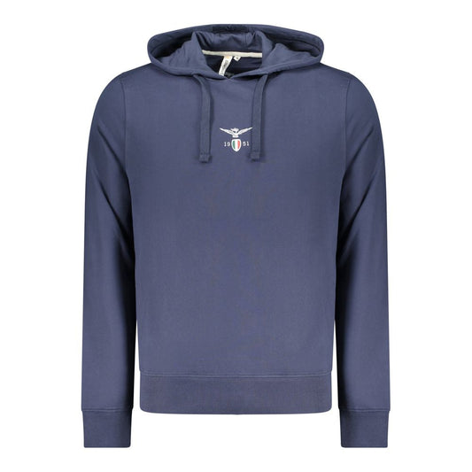 Accademia Militare Blue Cotton Men's Hoodie