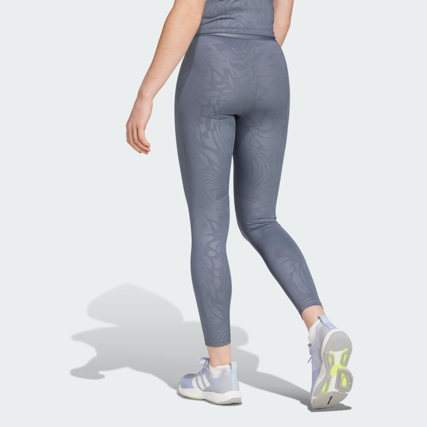 Women's adidas Techfit Printed 7/8 Leggings