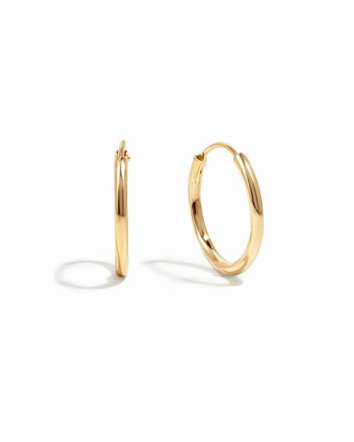 13mm Infinity Hoops