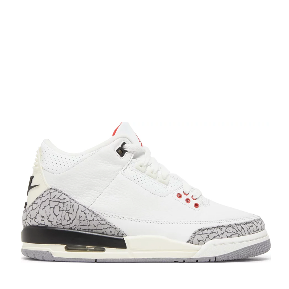 NIKE AIR JORDAN3 RETRO WHITE CEMENT REIMAGINED GS