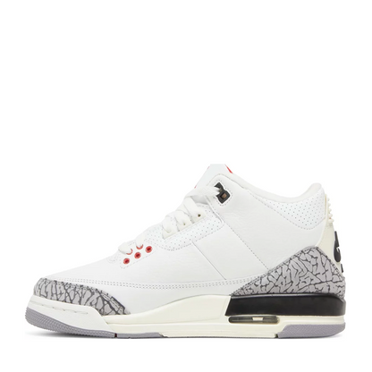 NIKE AIR JORDAN3 RETRO WHITE CEMENT REIMAGINED GS