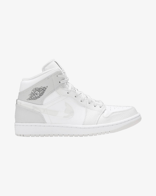 NIKE AIR JORDAN1 MID GS WHITE CAMO