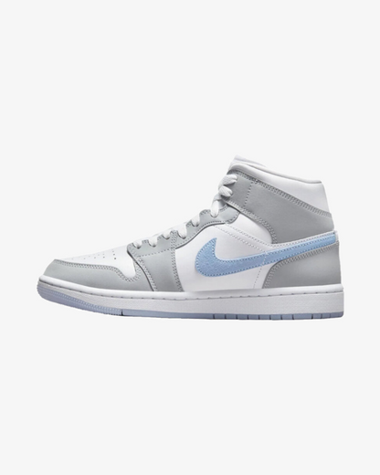 NIKE AIR JORDAN1 MID WMNS WHITE WOLF GREY 2021 / 2023