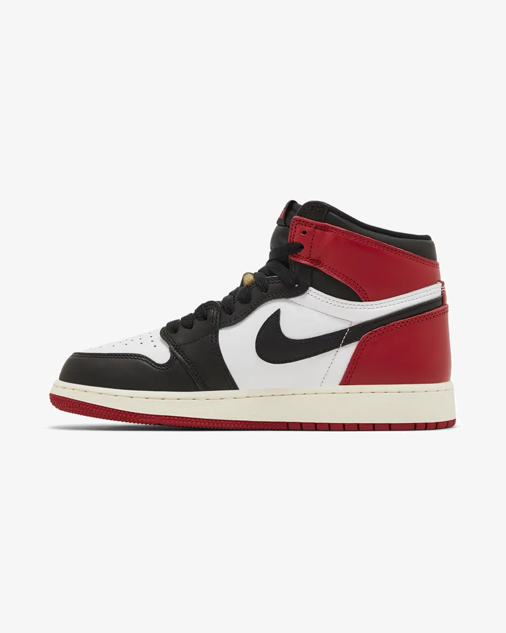 NIKE AIR JORDAN1 RETRO HIGH OG GS BLACK TOE REIMAGINED
