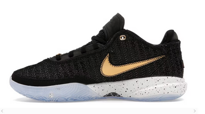 LeBron 20 Black Metallic Gold