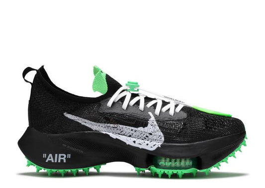 Air Zoom Tempo NEXT% Flyknit Off White Black Scream Green