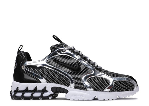 Air Zoom Spiridon Cage 2 Stussy Pure Platinum (WORN)
