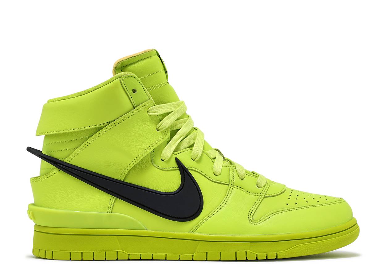 Dunk High AMBUSH Flash Lime
