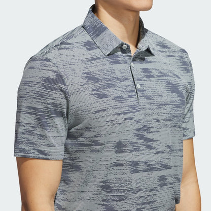 Men's adidas Ultimate365 Textured Stripe Polo Shirt