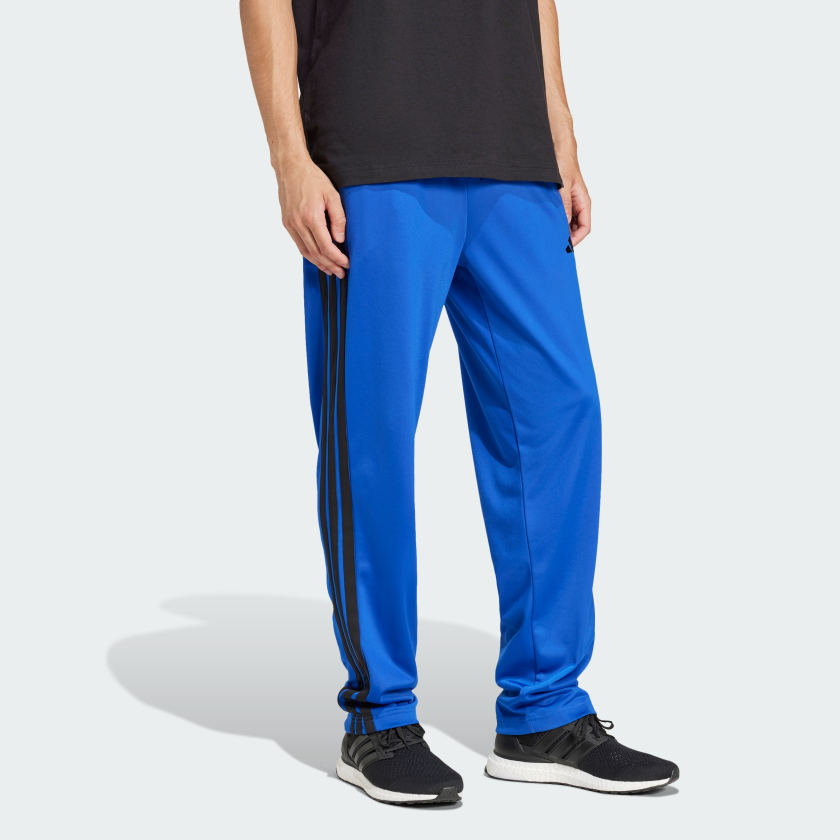 Men's adidas 3-Stripes Tricot Regular-Fit Open Hem Track Pants