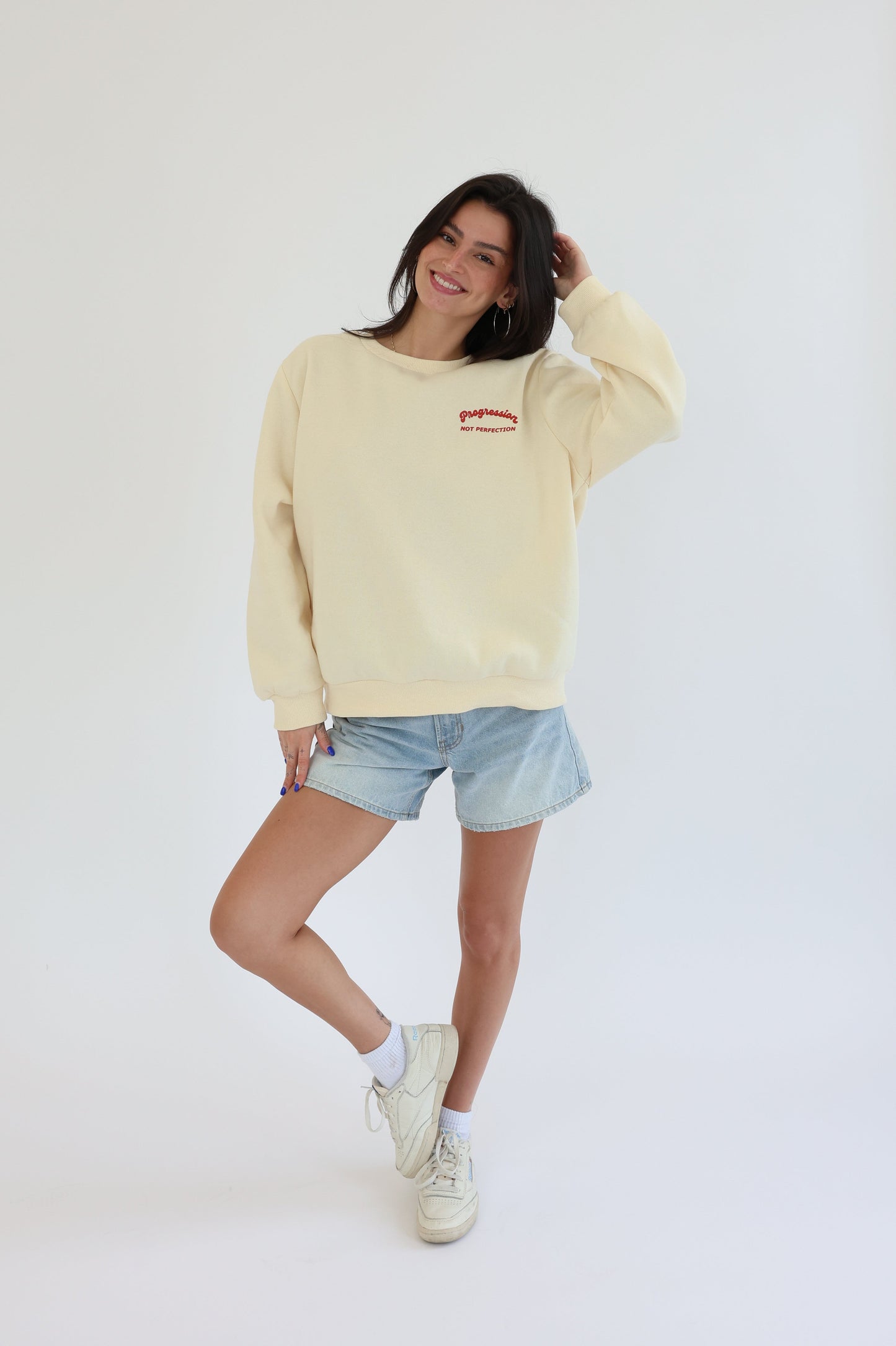 Progression Not Perfection Sweatshirt
