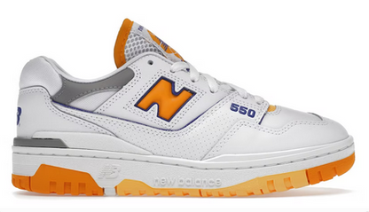 550 White Vibrant Orange
