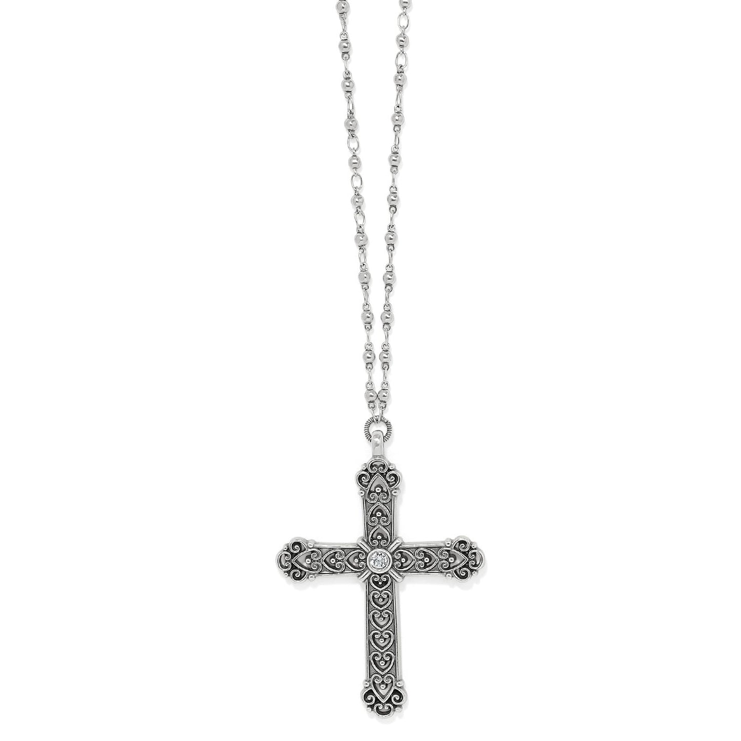 Byzantium cross necklace