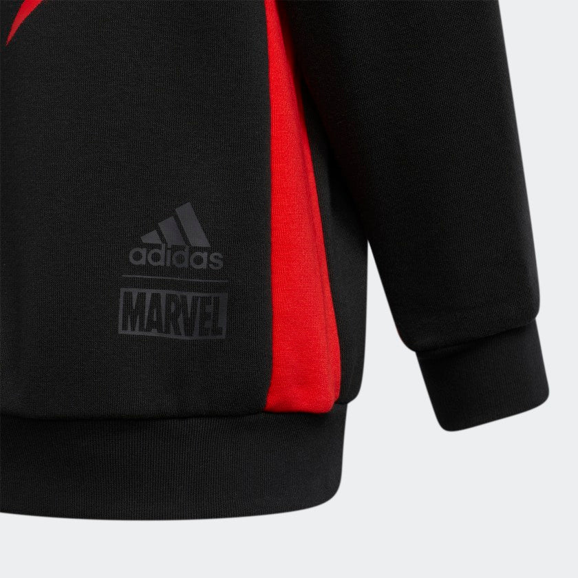 Kids' adidas Donovan Mitchell x Marvel's Miles Morales Hoodie
