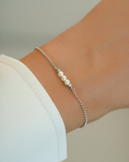 3 Pearl Bracelet