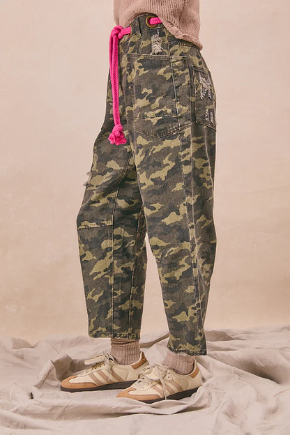 Camo Print pants