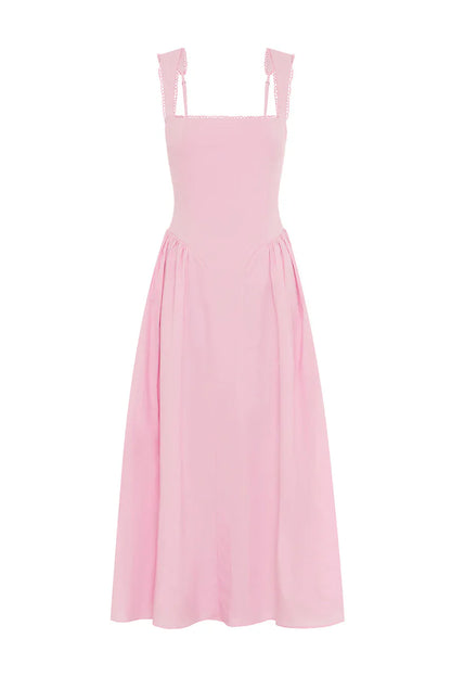 LANI MIDI DRESS - PINK