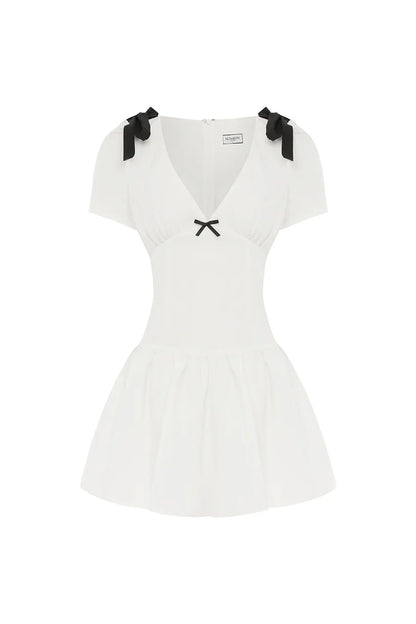 ARIARNE MINI DRESS - WHITE