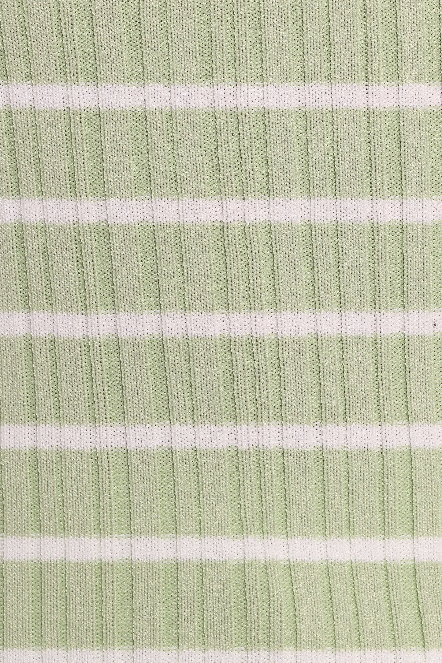 Milla Knit Top - Sage Stripe