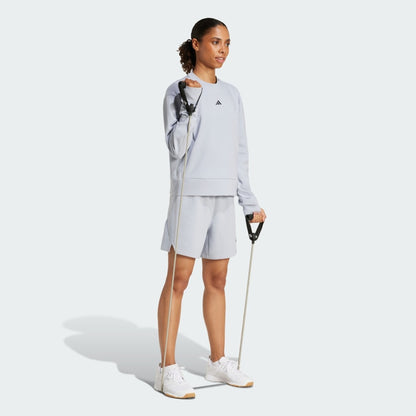 Women's adidas Designed-for-Training Warm-Up Crewneck Sweatshirt
