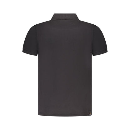 Accademia Militare Black Cotton Men Polo