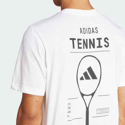 Men's adidas AEROREADY Tennis Category Graphic Tee
