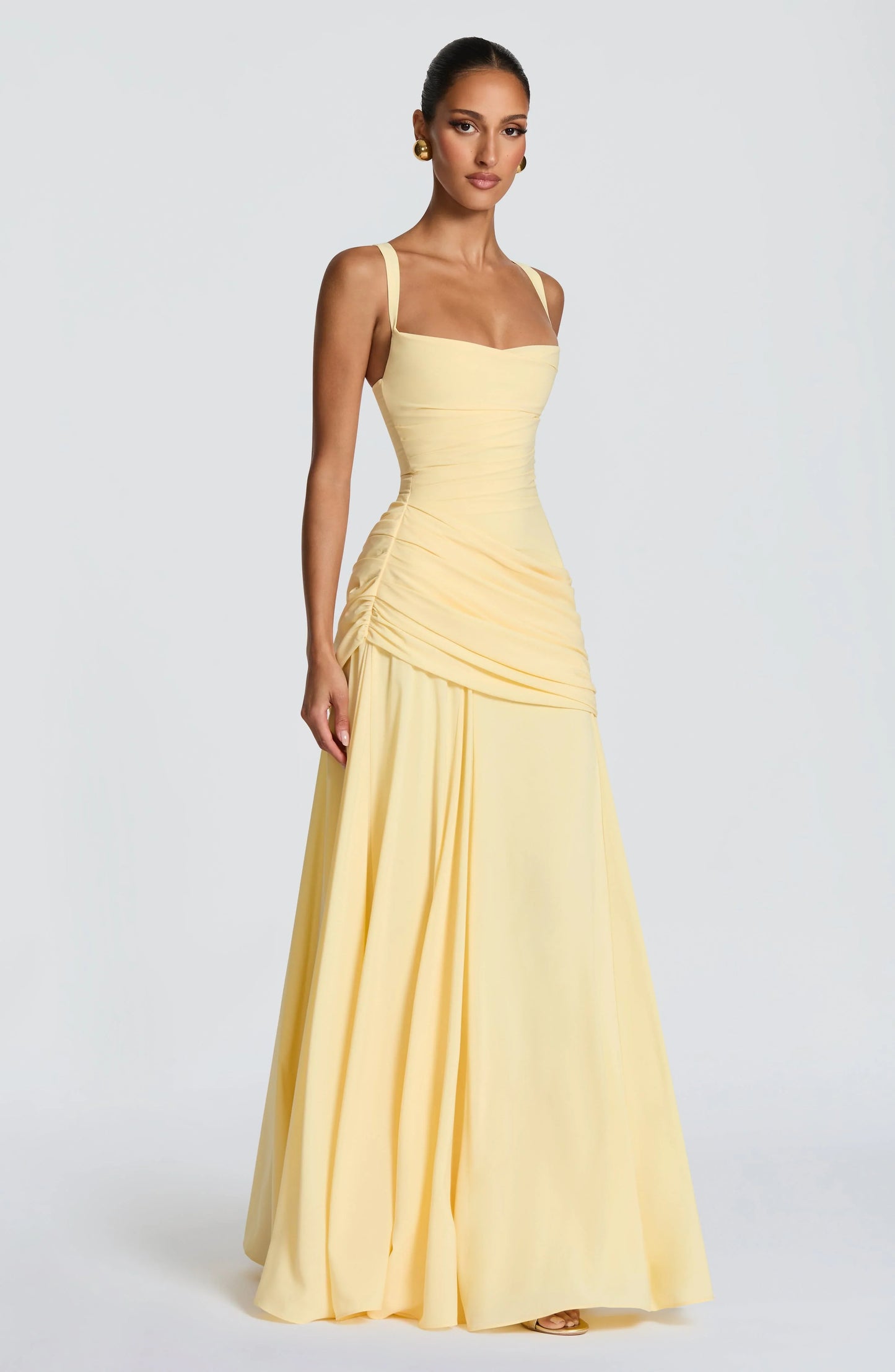 Sura Maxi Dress - Lemon