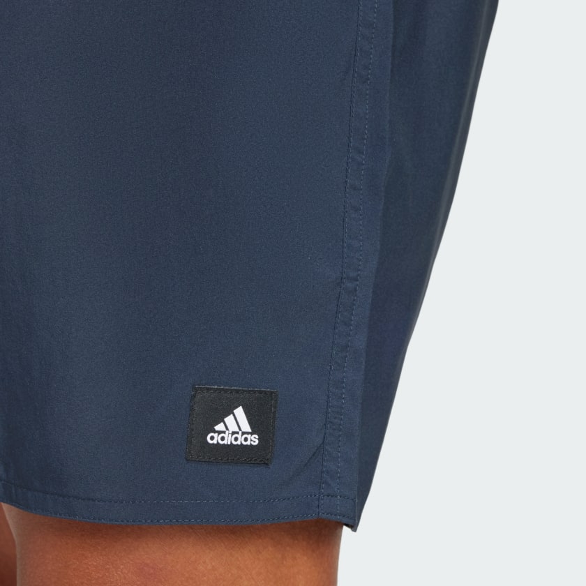Men's adidas Solid CLX Classic-Length Swim Shorts