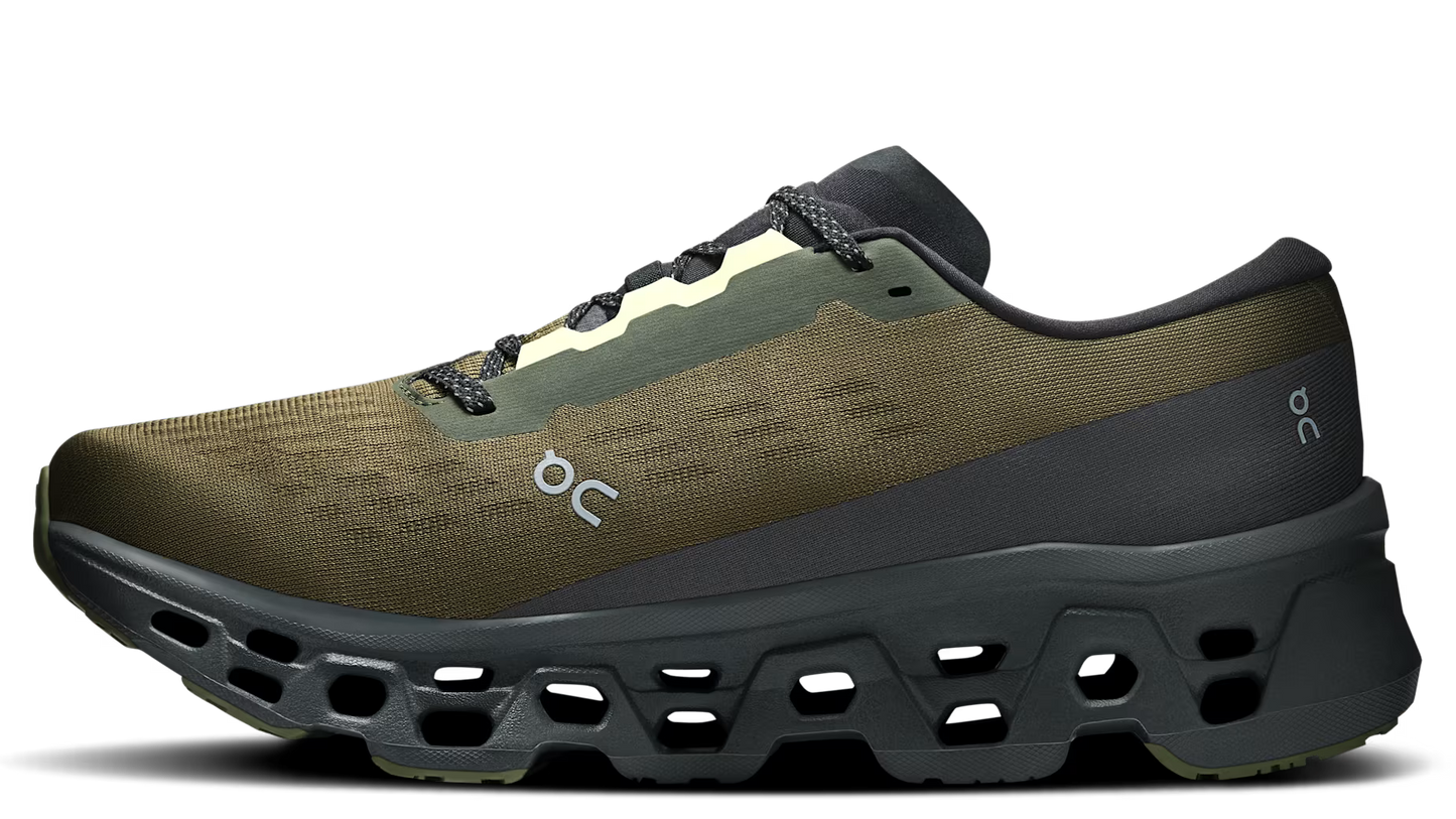 On Running Cloudmonster 3 Olive Eclipse