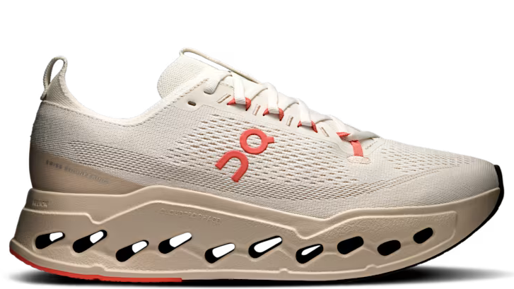 On Running Cloudsurfer Max Ivory Salmon (Women's)