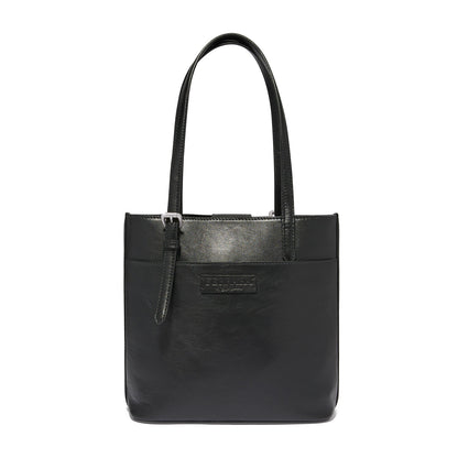 Blk/Wht Ferrara strata tote