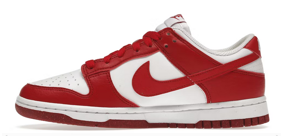 Dunk Low Next Nature White Gym Red (W)