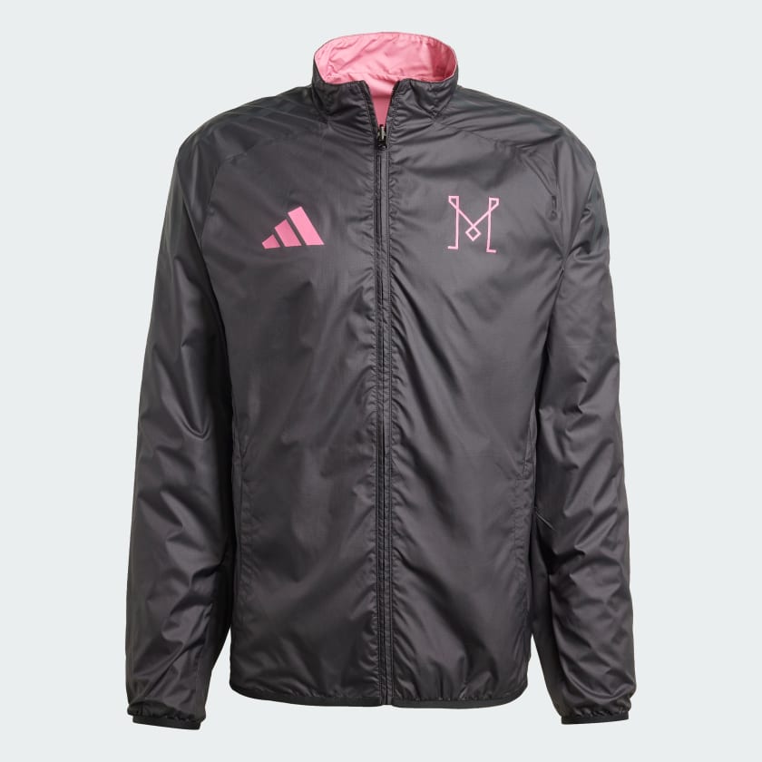 Men's adidas Inter Miami CF Reversible Anthem Jacket