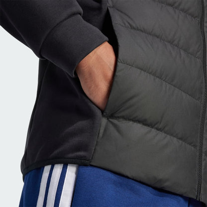 Men's adidas Essentials Hybrid Down Hooded Jacket