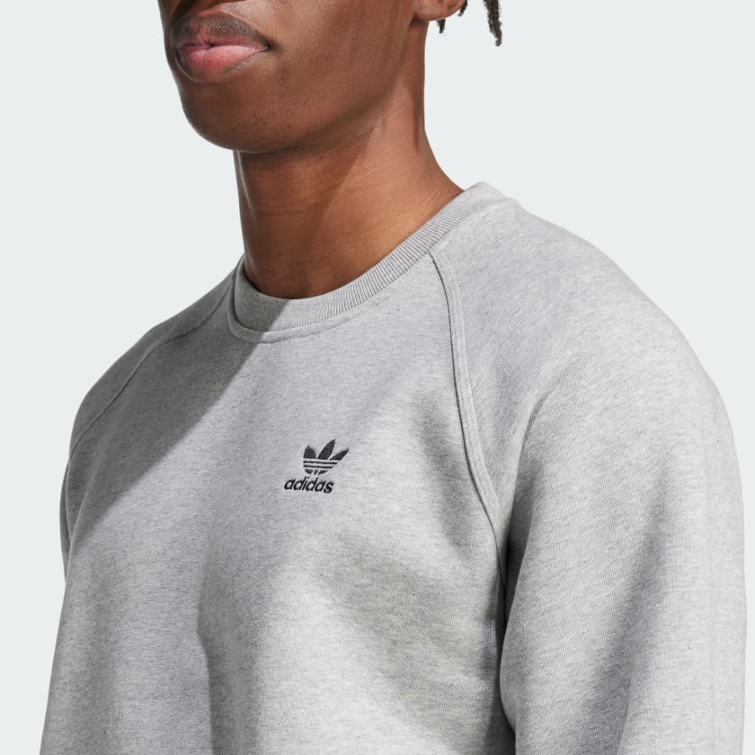Men's adidas Trefoil Essentials Crew Sweatshirt