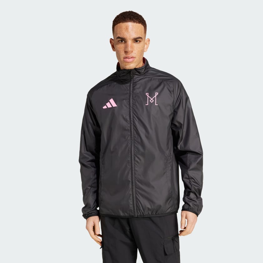 Men's adidas Inter Miami CF Reversible Anthem Jacket