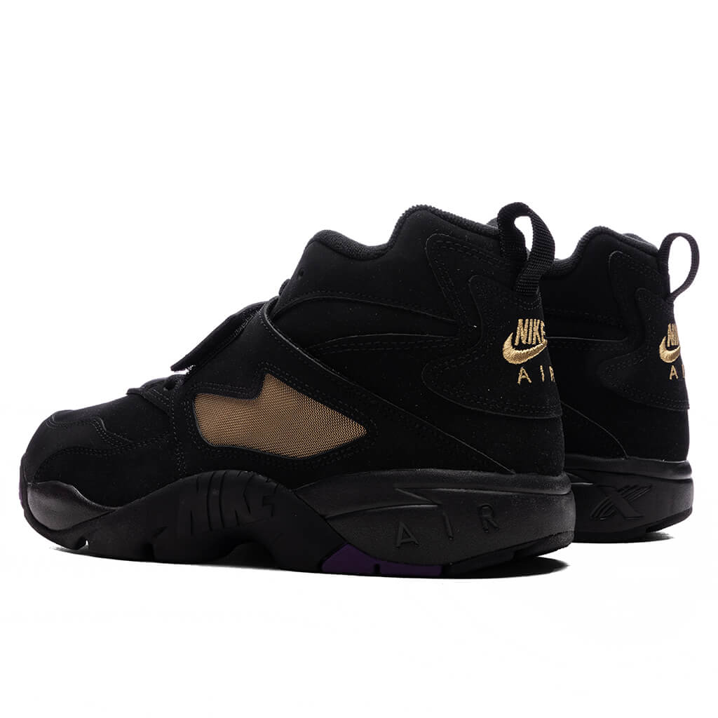 Air Diamond Turf 'Ravens' - Black/White/Club Purple/Metallic Gold