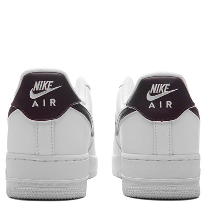 Air Force 1 '07 - White/Burgundy Crush