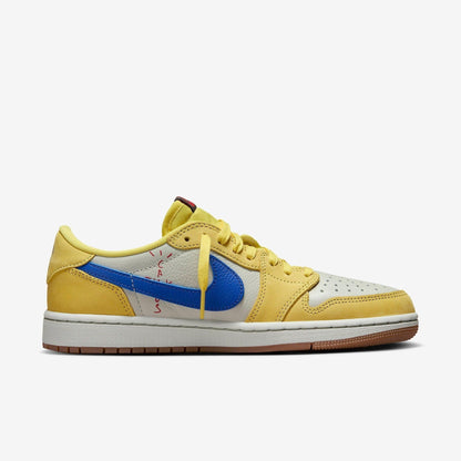 Air Jordan 1 Low OG SP x Travis Scott 'Canary / Elkins High School' (2024) (Womens)