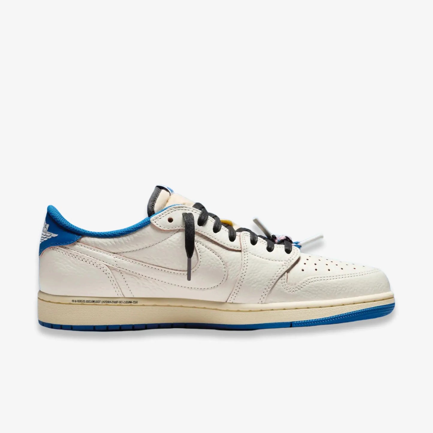 Air Jordan 1 Low OG SP x Travis Scott x Fragment Design 'Sail / Military Blue' (2025)